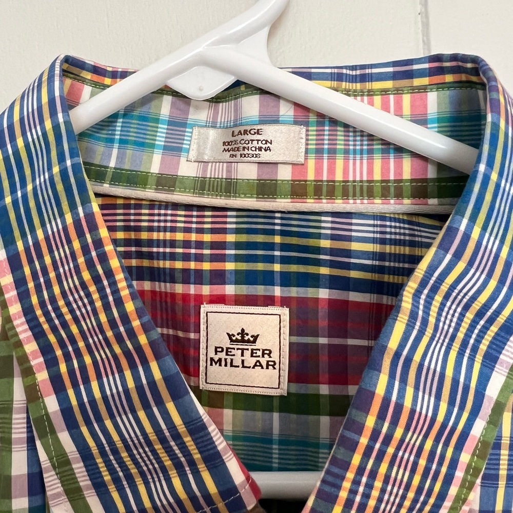 Peter Millar button-down size‎ large - image 2